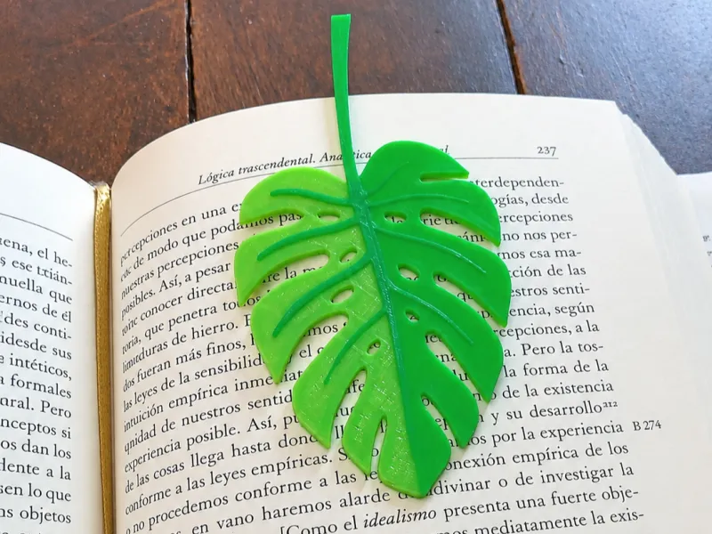Lesezeichen Blatt