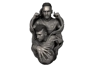 Neymar Jr. Brasil - Bust