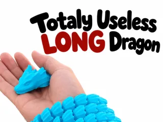 Totaly Useless LONG Dragon Print in place ~2m