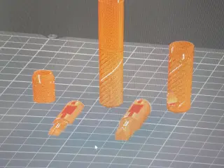 Compact hobby knife