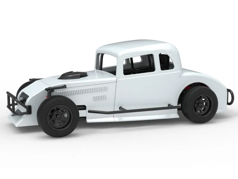 Canadian vintage modified stock car Scale 1:25