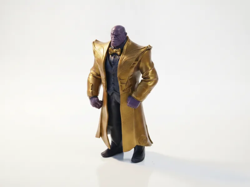 Figurine Royale de Thanos, Collection Marvel Imprimable en 3D