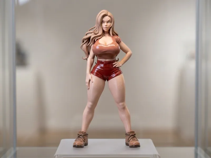 Casual Confidence - Curvy Pin-Up