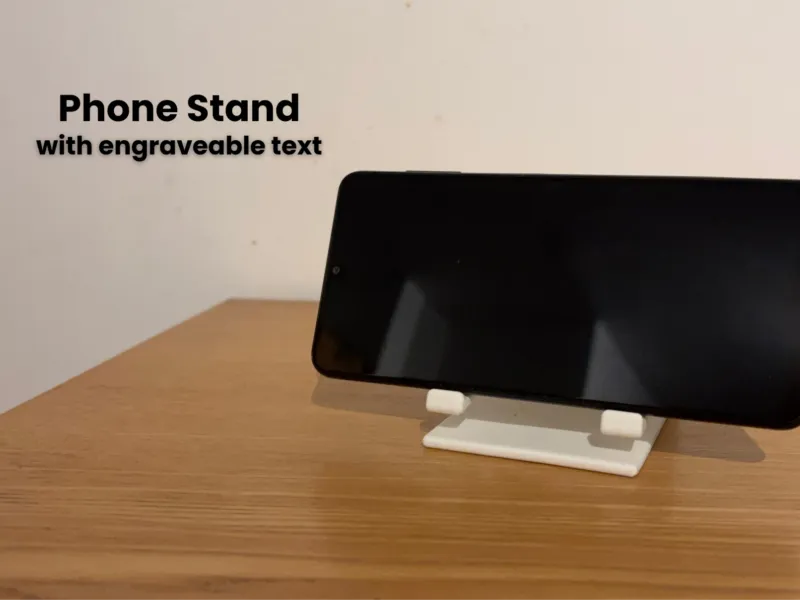 Minimalistic Phone Stand