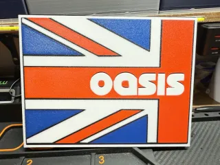 Oasis Flag lightbox
