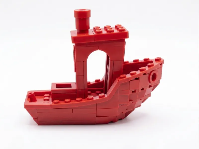 Benchy ispirato ai Lego