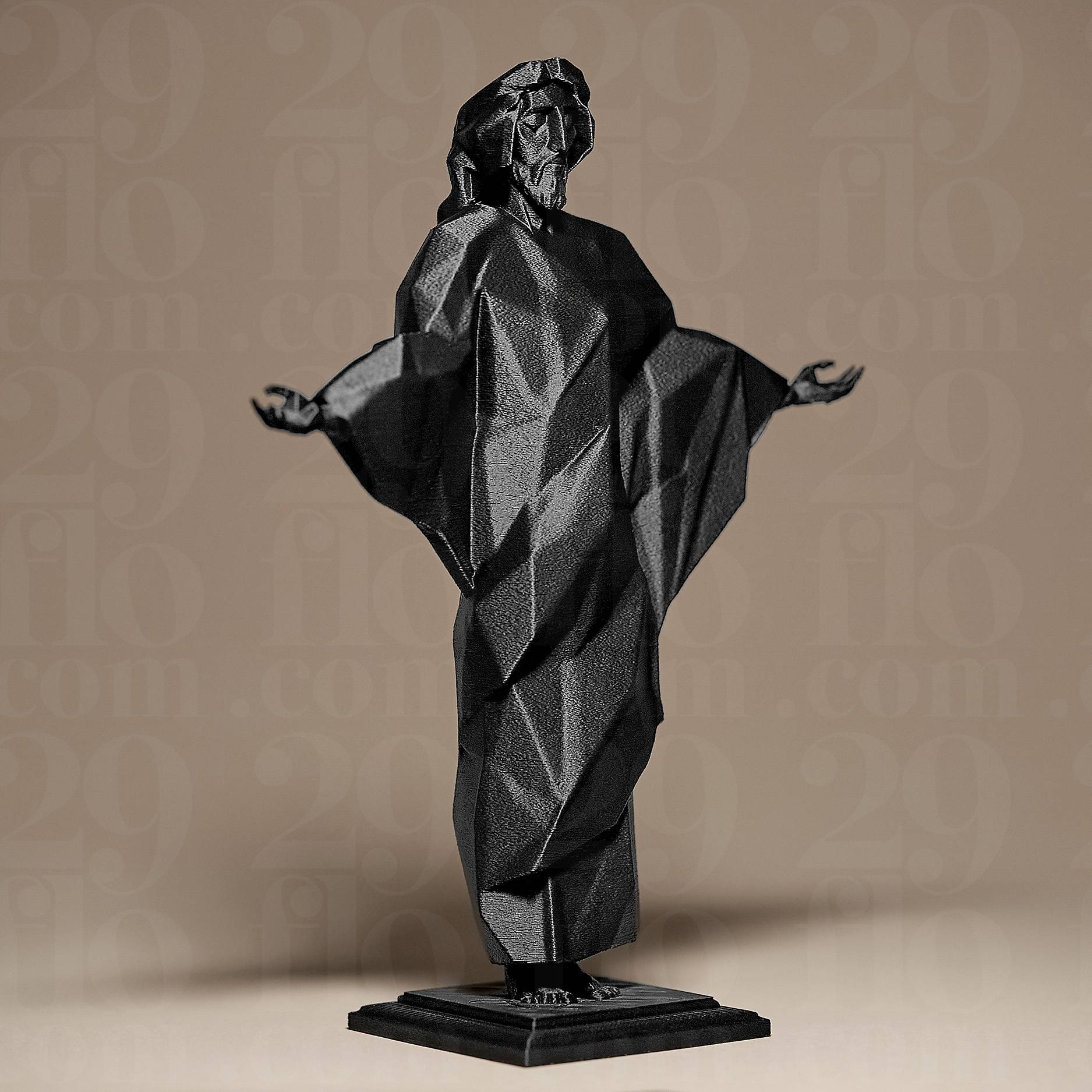 Geometric JESUS Statue