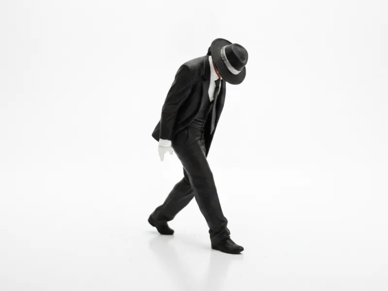 Statuetta MJ in Cammino Film e TV Stampabile in 3D
