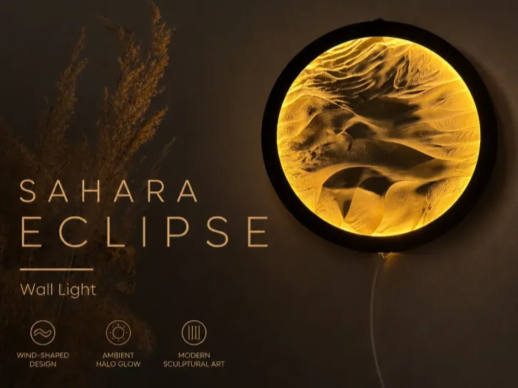 Lámpara de pared Sahara Eclipse
