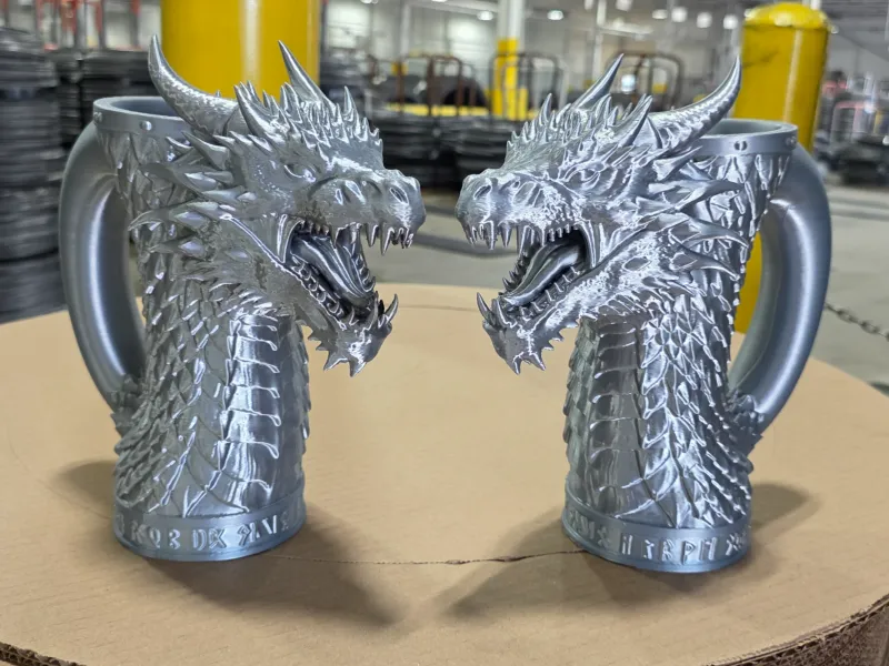 dragon viking drinking horn 3