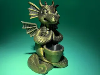 Decorative dragon model