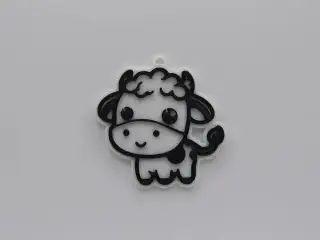 Cute Cow Keychain #1