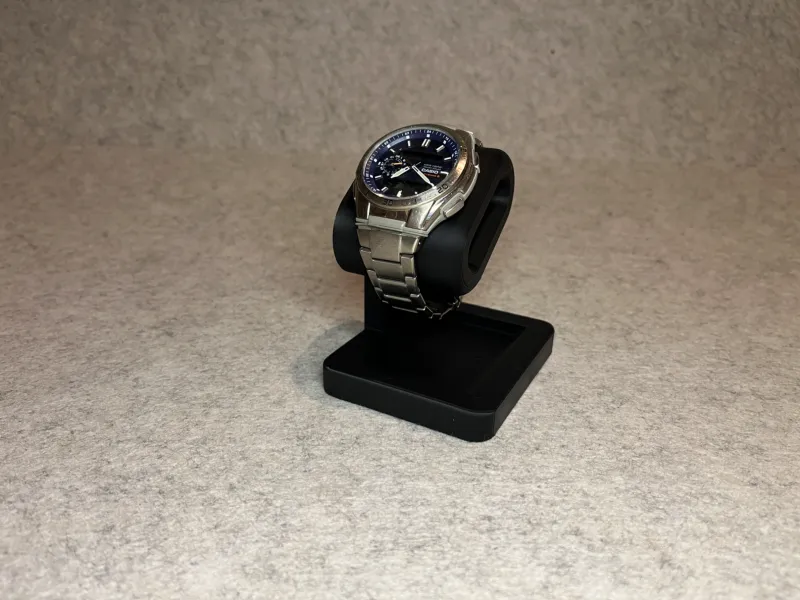 Watch stand with storage