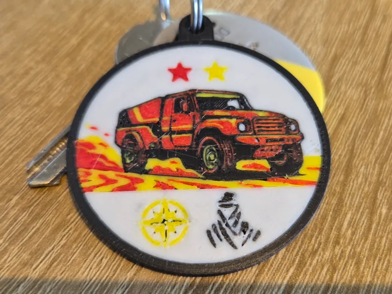 portachiavi stile dakar