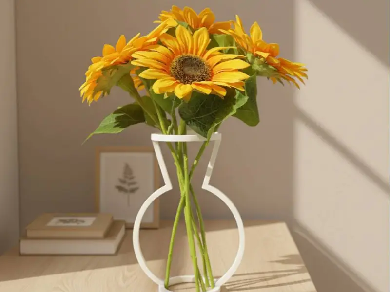 VASE SILHOUETTE MODER DESIGN HOME DECOR MINIMAL - SHAPE C