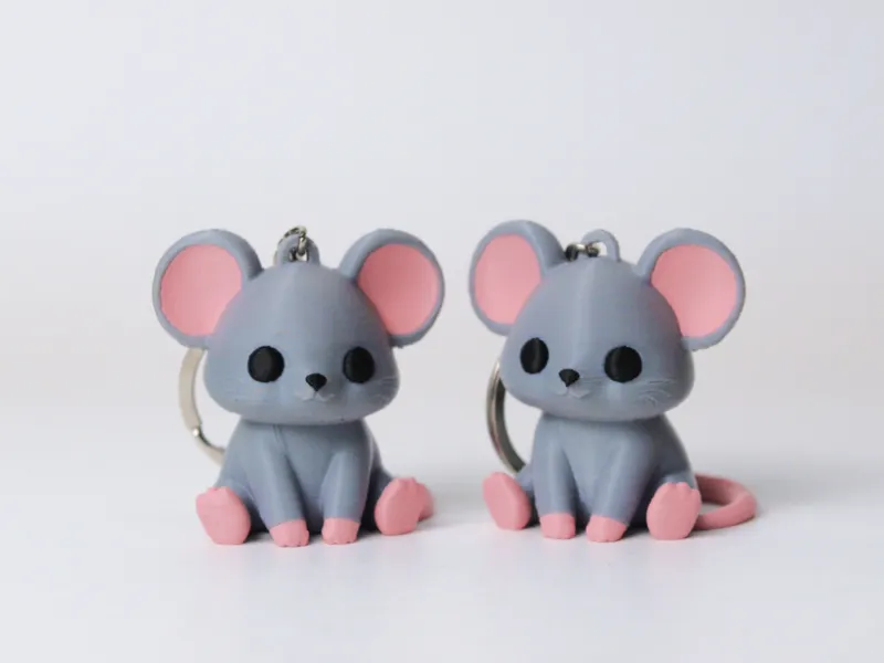 Cute Little Mouse Keychain