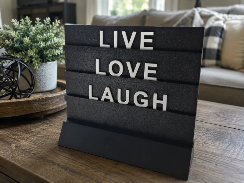 letter board