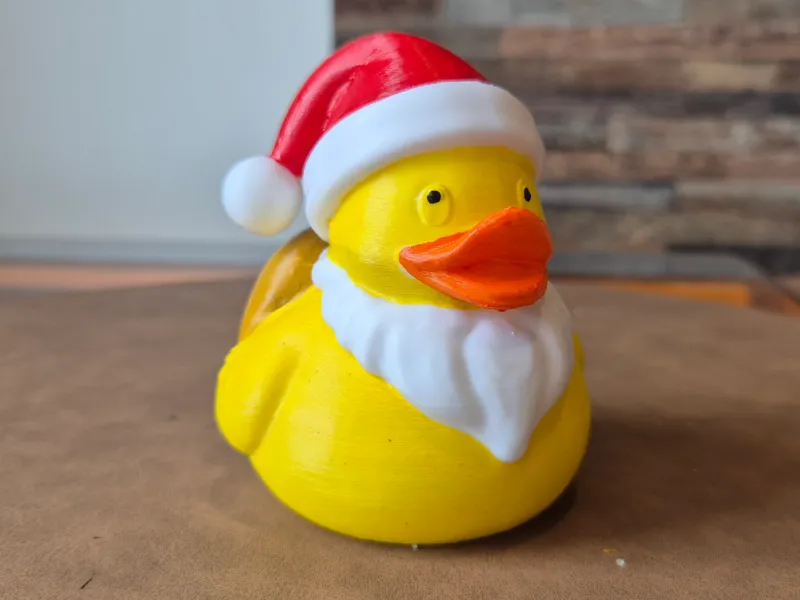duck christmas deco
