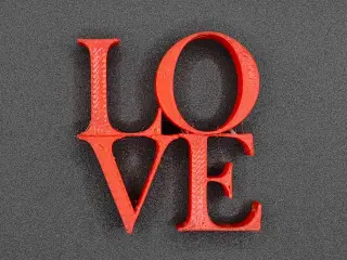 Love keychain