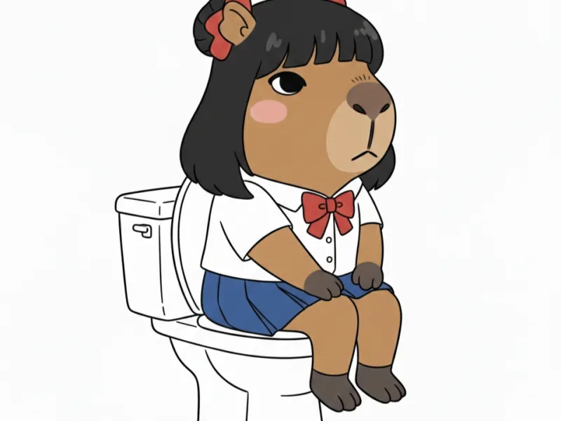 CAPIBARA DOING STUFFS