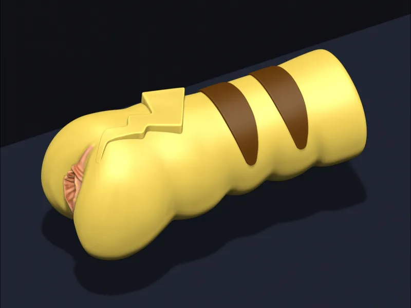 Masturbator pikachu with molds