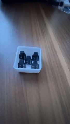 TPU-Abstandhalter Gridfinity-Aufbewahrung 1x1
