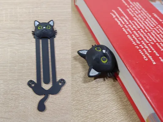 Cat bookmark