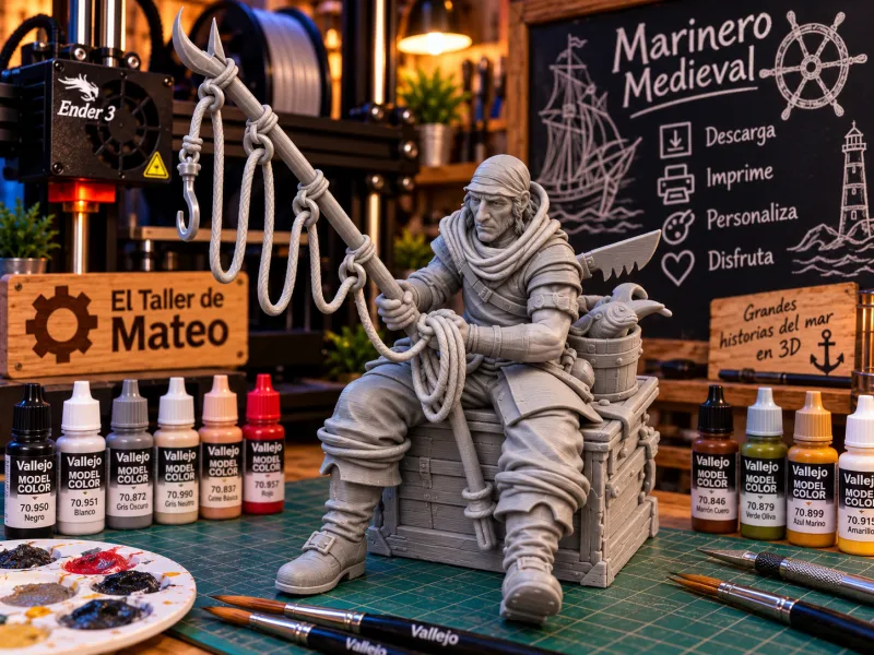 Medieval Fisherman