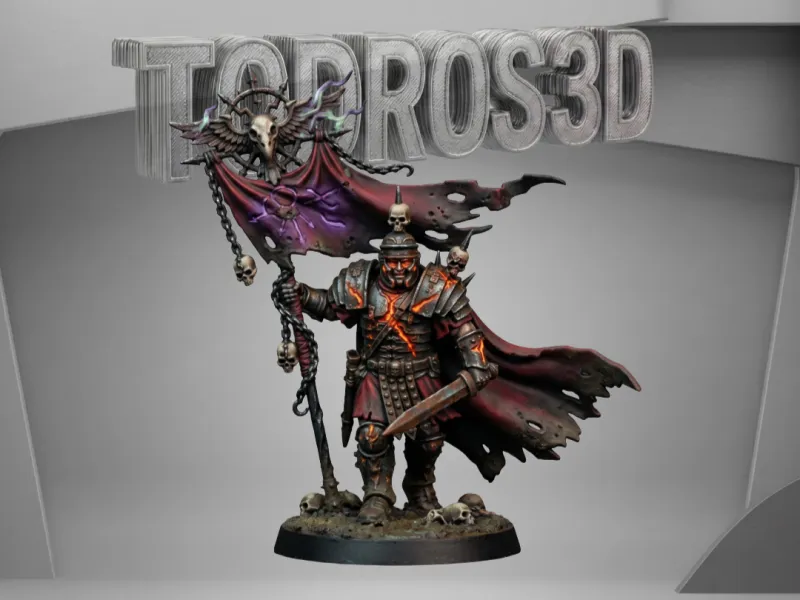 Portaestandarte Oscuro Romano Signifer