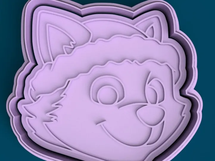PAW Patrol Everest Cutter & stamp