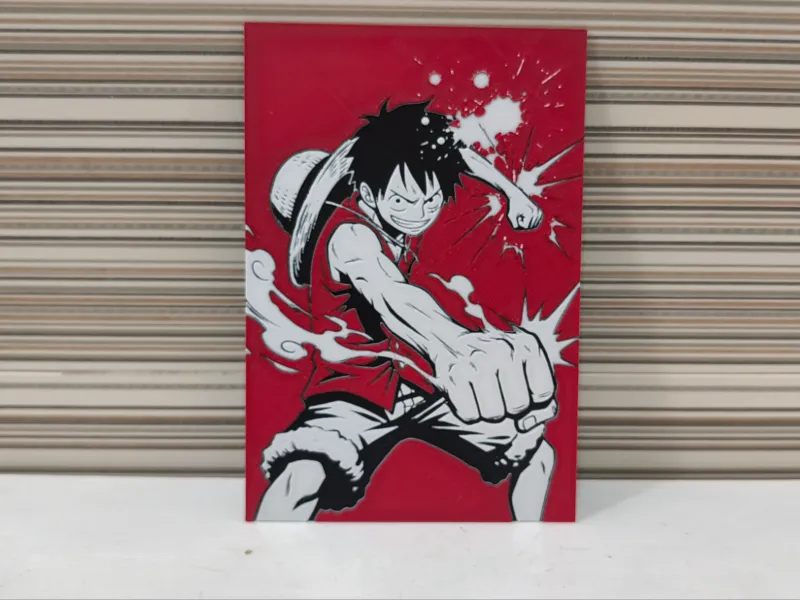 Hueforge Luffy y su puño