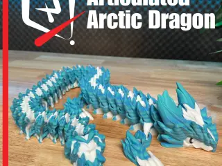 Elder Articulated Arctic Dragon