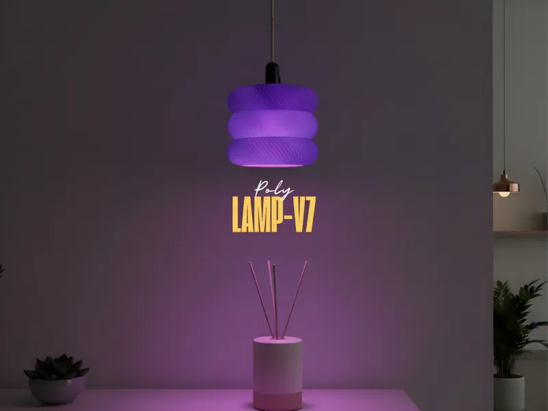 غطاء مصباح بولي V7