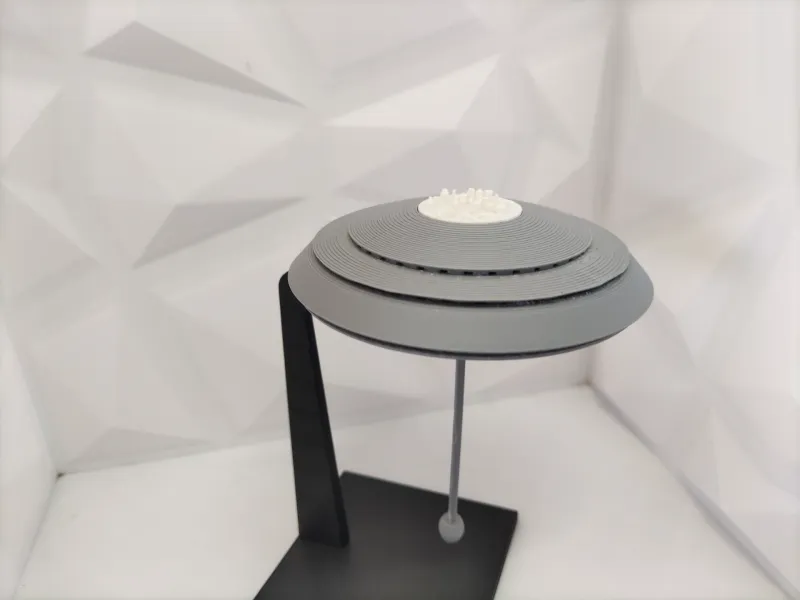 Ciudad de las Nubes de Bespin de escritorio con LED