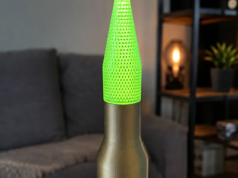 50 call bullet lamp