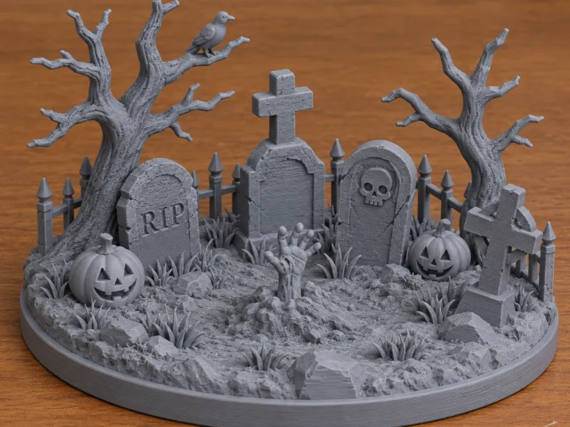 ハロウィンジオラマ