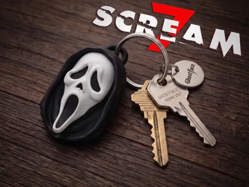 Llavero de la Máscara de Scream