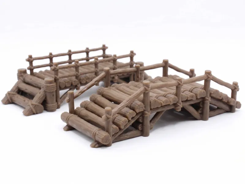 Wooden bridges