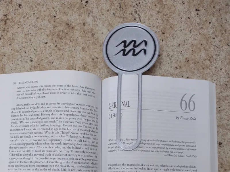 Bookmark Zodiac Sign Aquarius