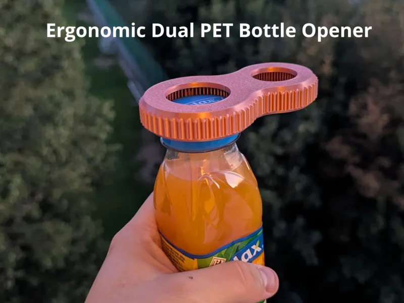 PET Bottle Opener Ergo Dual