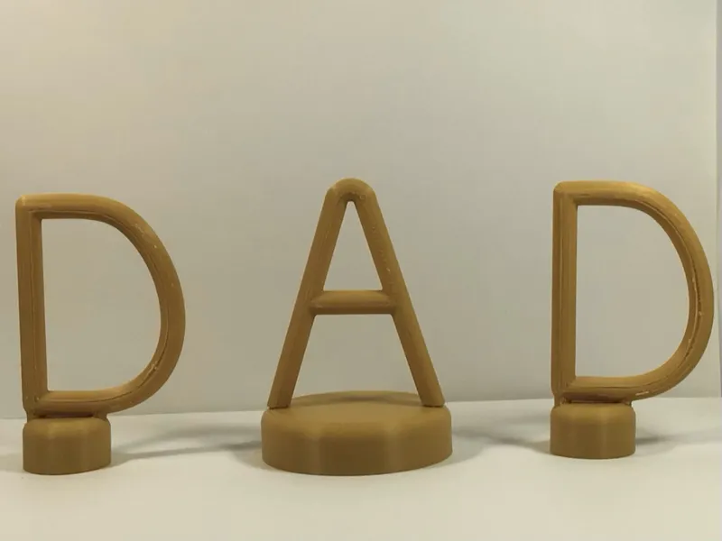 Vaderdag bord cadeau