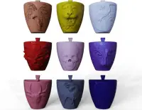 Plant pot pendant and badge collection-1