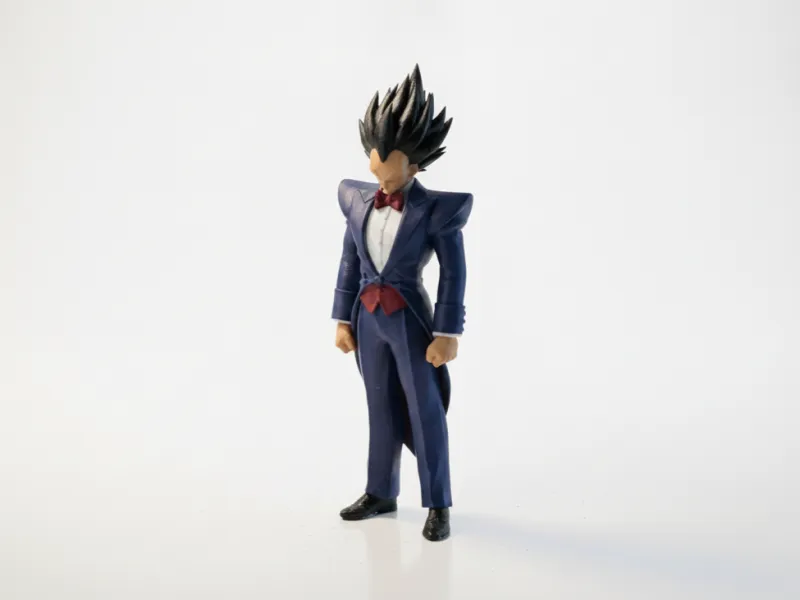 Dapper Vegeta Figurine Anime 3D Printable