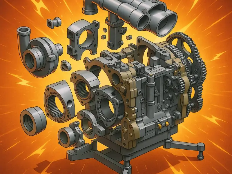 RotoraX 13B: Functional RX-7 Rotary turbo Engine