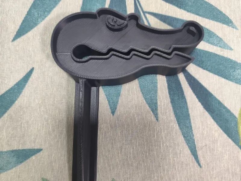 Pinza toalla cocodrilo color ASA