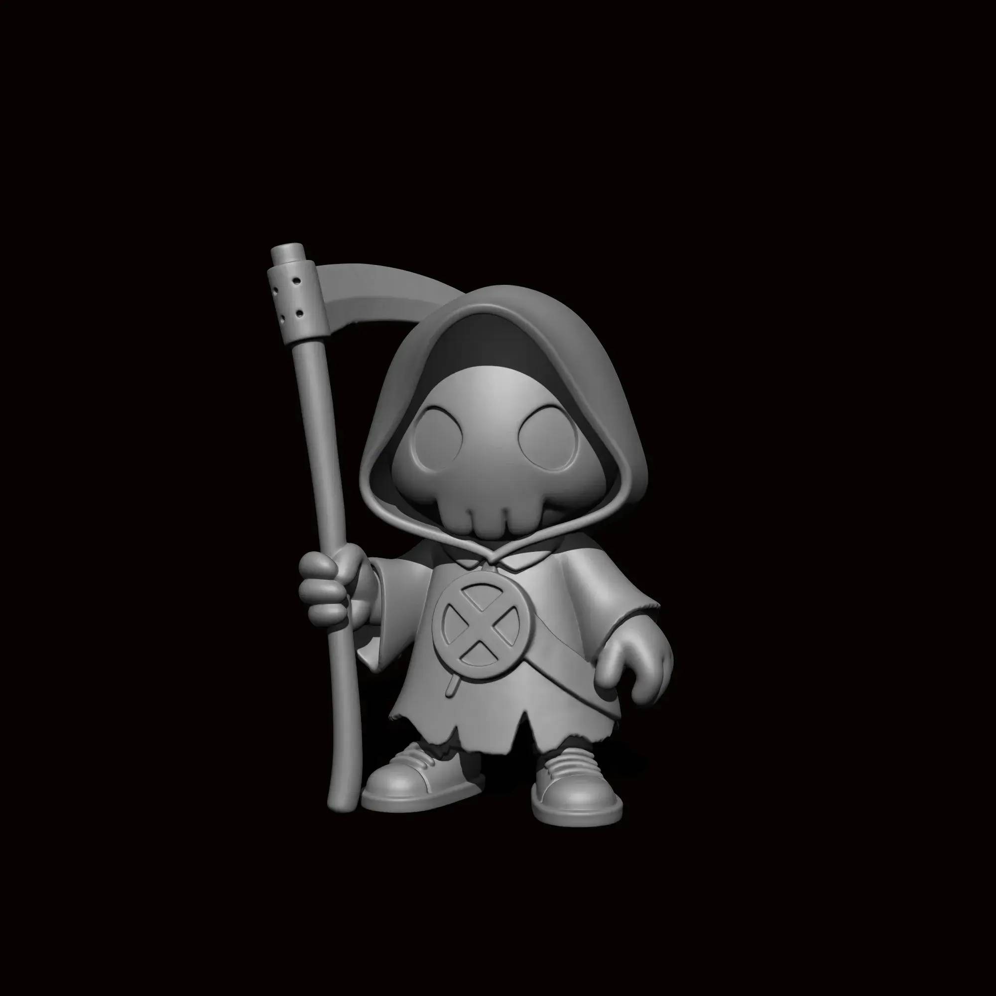 Chibi Figurine of Skeleton Archer