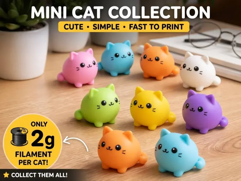 Collezione di Mini Gatti