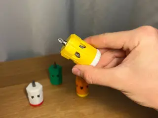 Mini Screwdriver with Bit Magazine