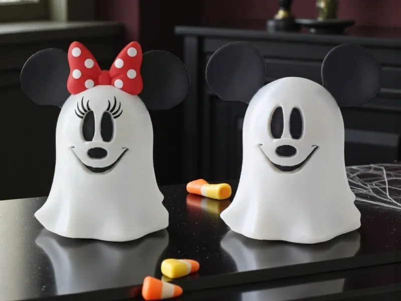 Little Ghost - Mickey & Minnie Mouse