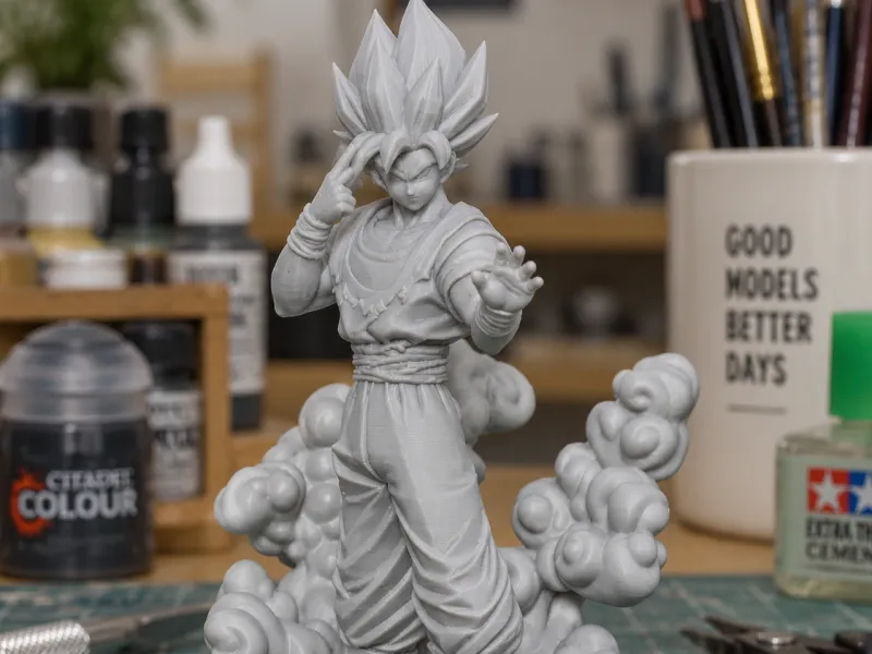 Animelove - Goku SSJ transmisión instantánea